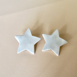 Big Star Earrings, Celestial Jewelry image 7