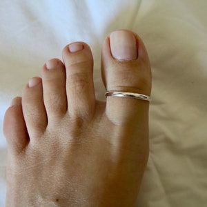 Big Toe ring, Silver 925 image 4