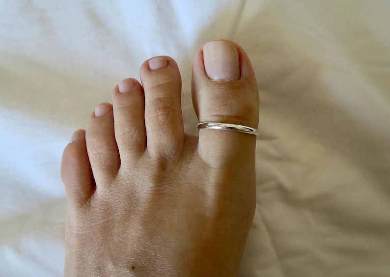 Big Toe ring, Silver 925 image 4