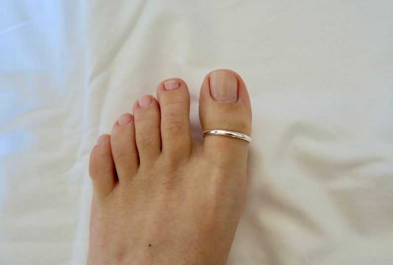 Big Toe ring, Silver 925 image 1