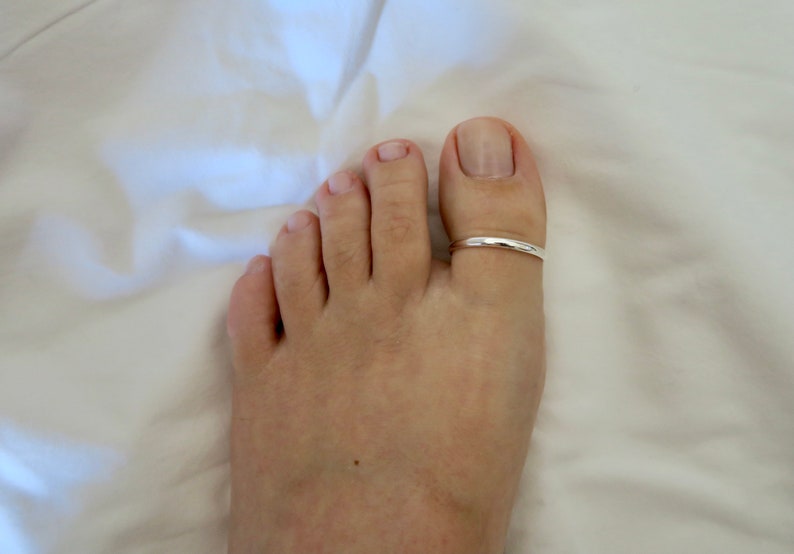 Big Toe ring, Silver 925 image 5