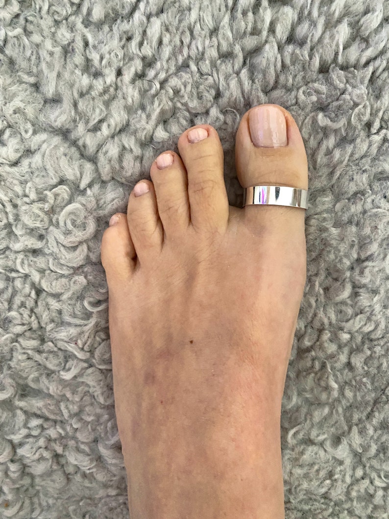 Big Toe ring for Women and Men, Silver 925 image 6