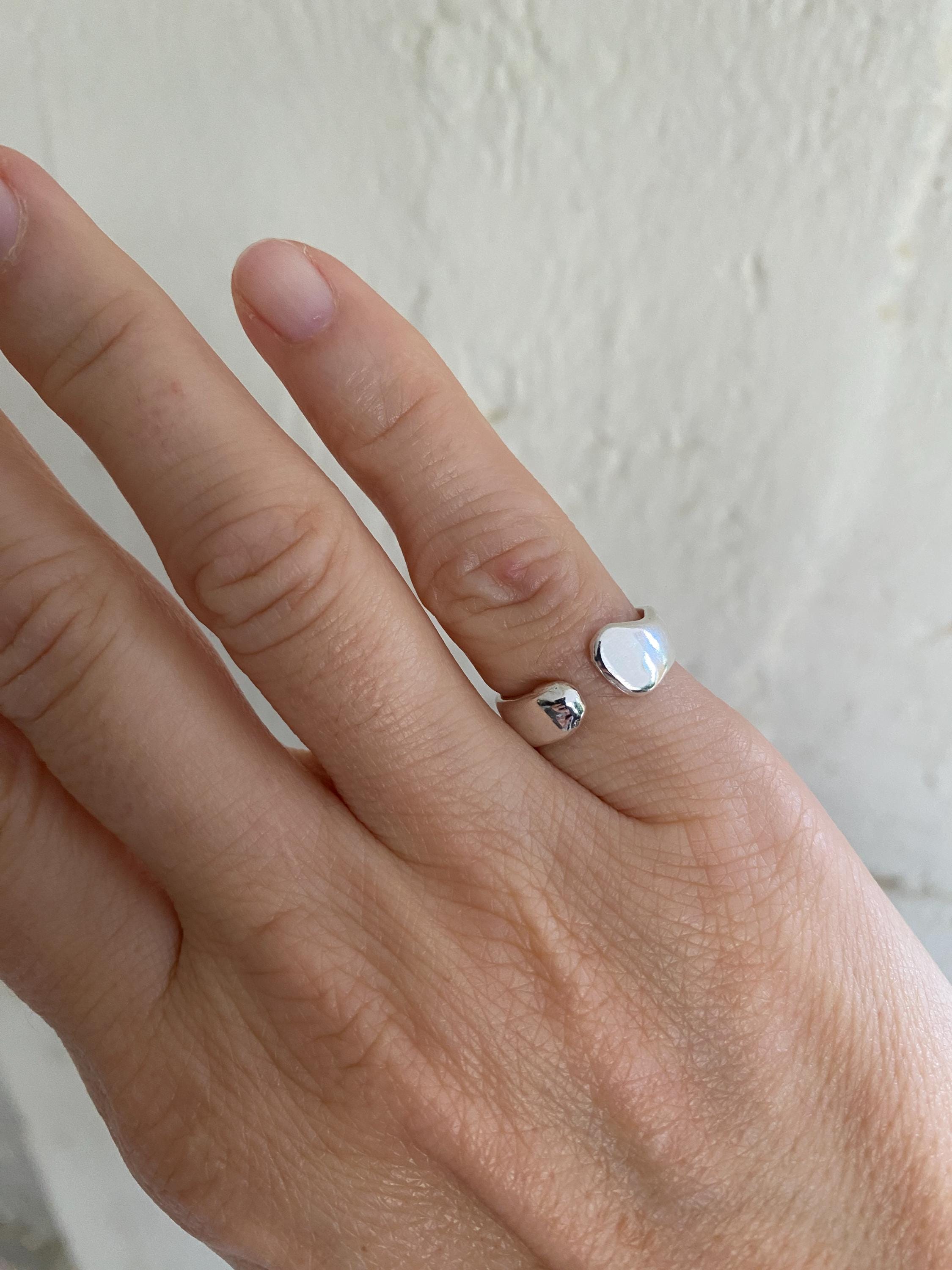 PRY シュウトTWIST Pinky Ring [silver925] 9号 Open Pinky Ring, One Size, Sterling Silver 925 - Etsy