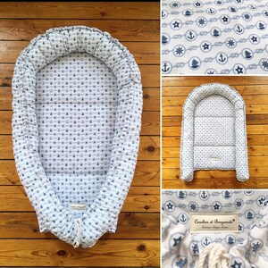 Nid Bebe Baby Nest Reducteur De Lit Bebe Nouveau Ne Etsy