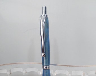 blue Ball point click pen