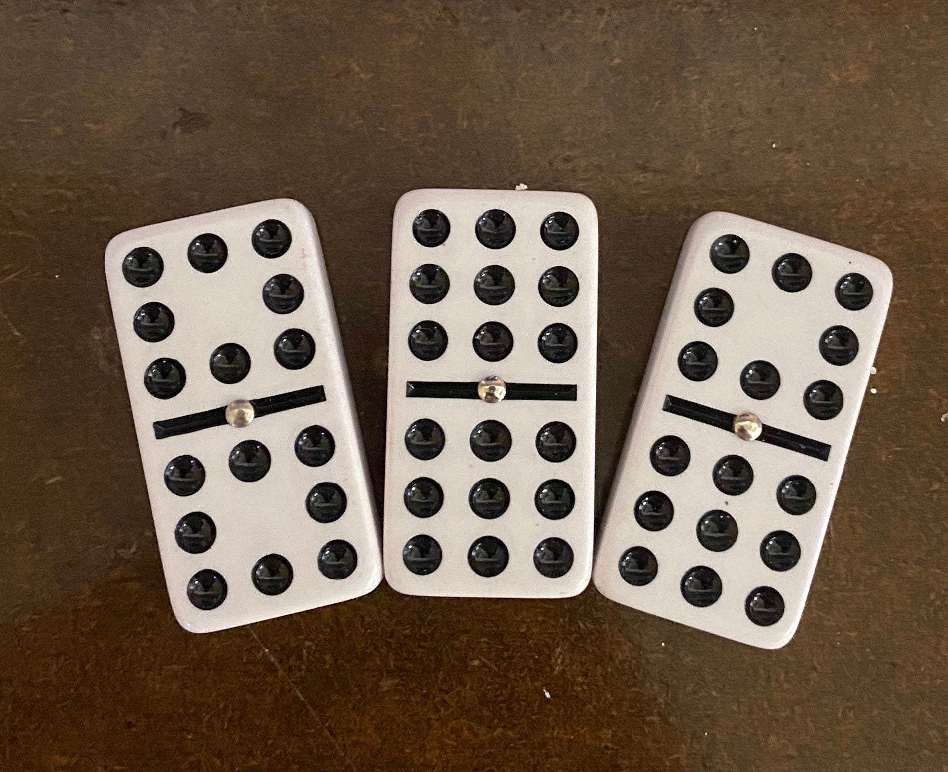 Numeral Double 12, 9, 6 Domino Mold Set 