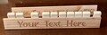 Personalized Domino Racks | Custom Wood Domino Holder Rack - set of 2