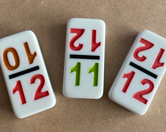 Double 12 Numeral Dominoes Domino Set