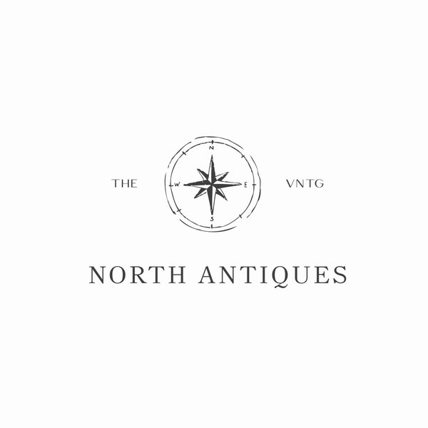 Compass logo design - Compass logo - Antiques logo - Hand drawn design - Elegant compass - Premade hand drawn logo - Blog logo