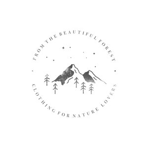 Mountain logo - Rustic logo design - Business logo - Nature logo - Photography logo design - Wedding logo - Blog logo - Photographer logo