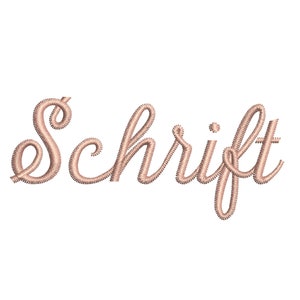 German Machine Embroidery Font Designs image 1