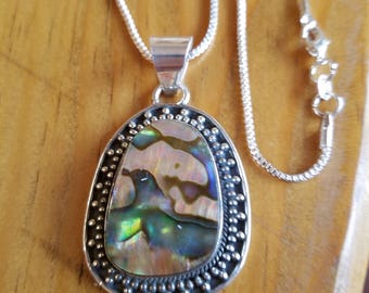 Abalone Shell Pendant