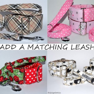 Laisse assortie pour collier Martingale ou collier bouclé, chiens Galgos Greyhound, sangle en coton et nylon, mousqueton en zinc moulé sous pression