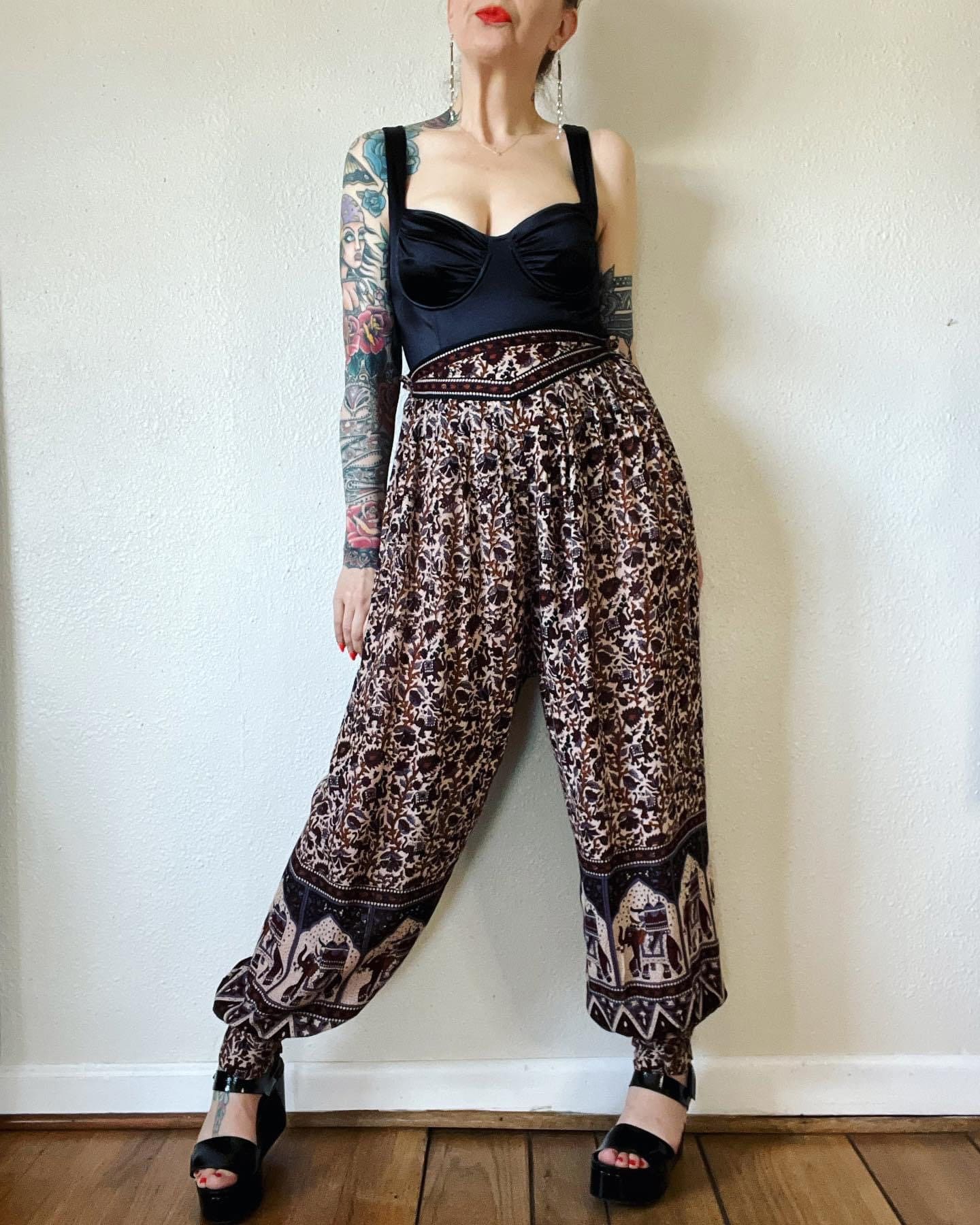 【BAON】Yumeu Banding Pintuck Balloon Wide Cotton Pants DHgate.com:Vintage White Cotton Balloon Pants for Men: Loose