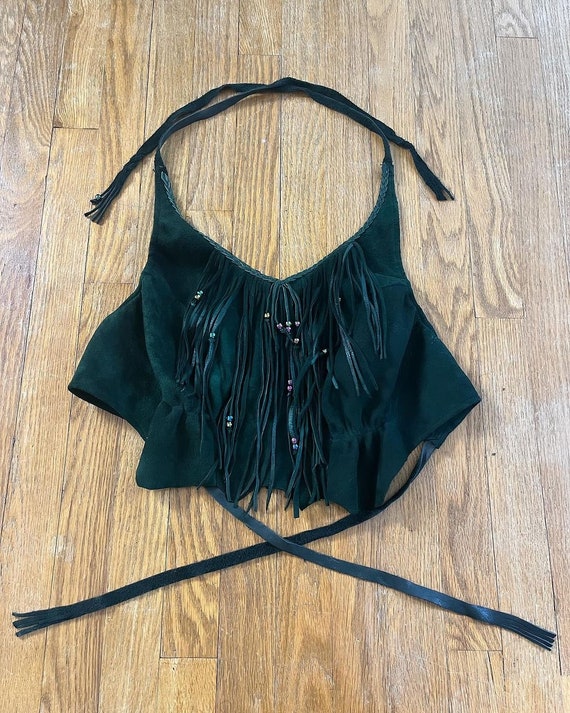 Ameri VINTAGE - 【Ameri  Vintage】FRINGE HEM SLIT LONG TOP il_fullxfull.5789814402_t84q.jpg