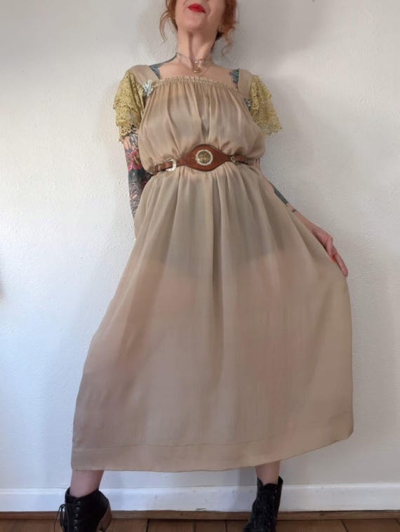 3 tier chiffon dress Shirees A-Line Chiffon Floral Print 3/4 Cape Sleeves Tiered Mother of the Bride & Groom Dresses with Beaded Waist Embellishment 2026