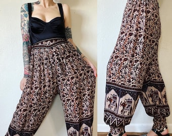 【KOOLOSET】Vintage Dyeing Washed Balloon Pants Vintage Dying Washed Balloon Pants (2color) - kooloset