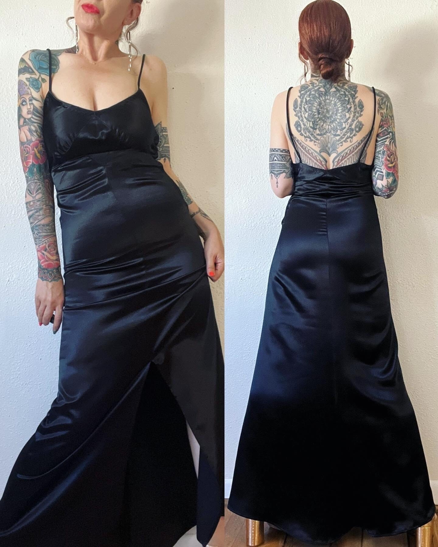 green emerald velvet dress ASHLEYlauren 11822 Strapless Fully Beaded Gown with Slit