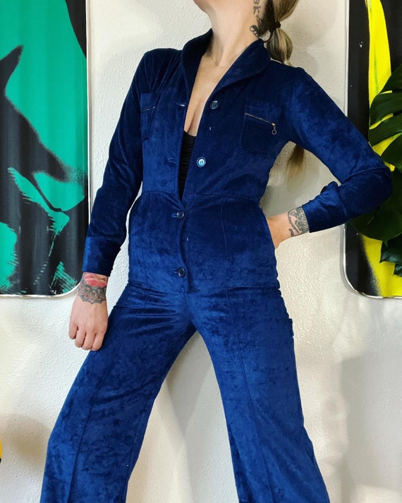 パンツ 1970s corduroy jumpsuit Vintage 70s corduroy jumpsuit - Gem