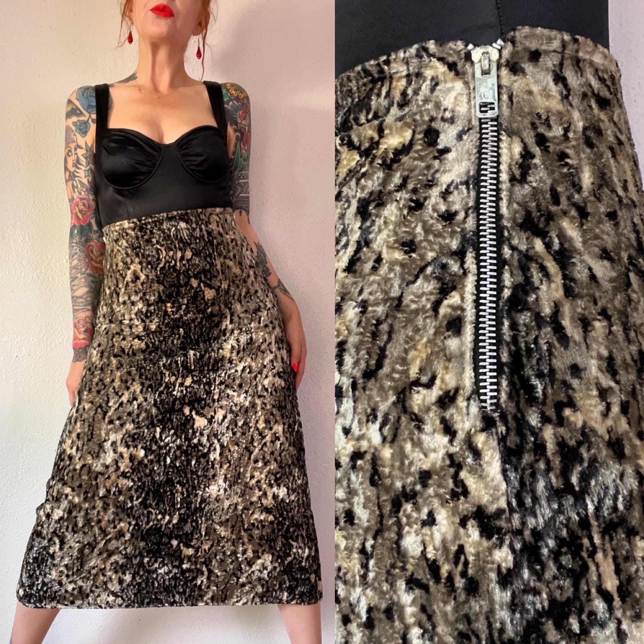 1950s serval zipper - Etsy 日本