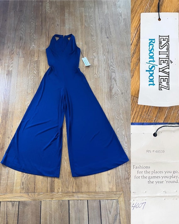 Deadstock Vintage 1970’s Designer Estévez Resort/… - image 10