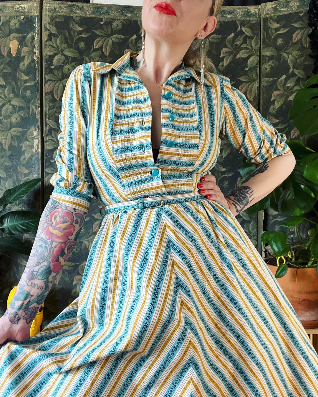 スーツ Late 50s style herringbone stripes Late 50s style herringbone stripes Vintage Late 1940s/early 1950s