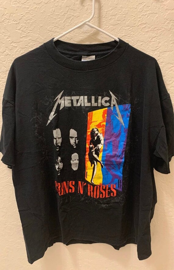 Metallica / Guns n Roses / Faith No More Concert T