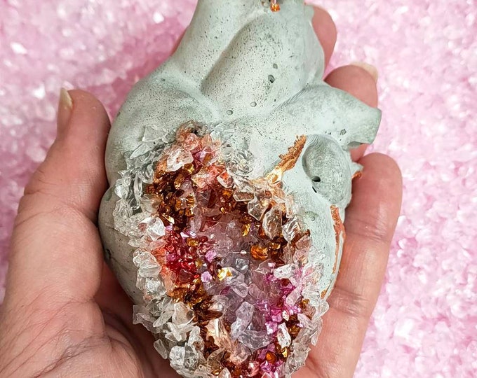 Anatomical Human Heart Ornament Etsy Canada