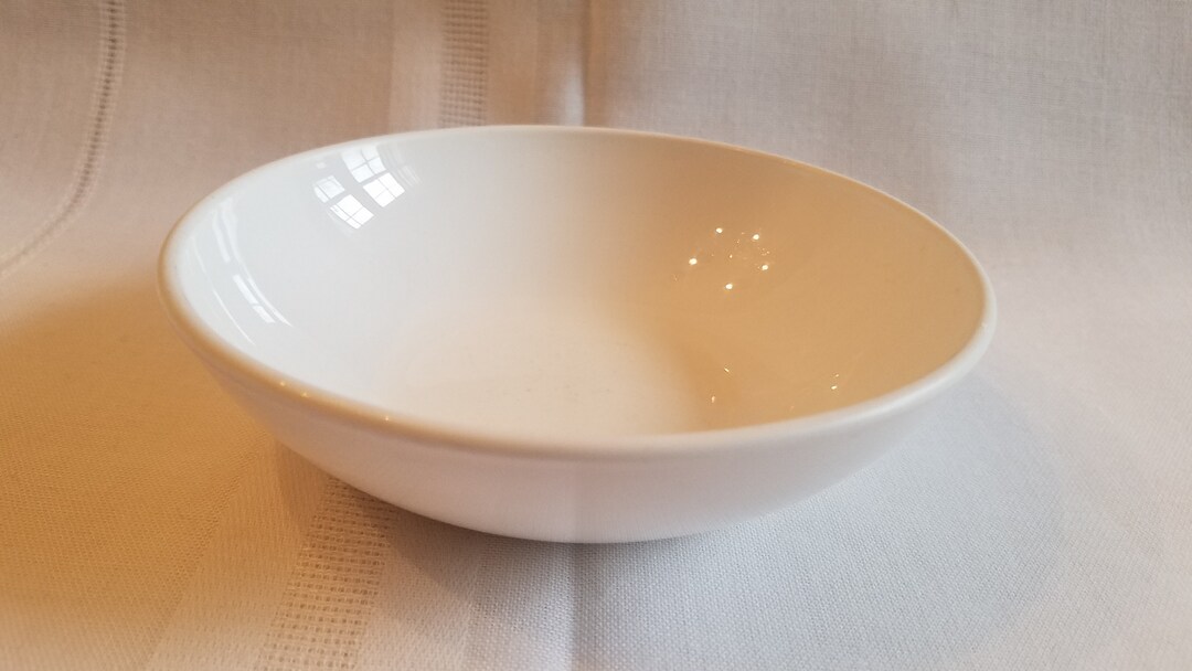 Pyroceram Tableware Vintage Pyroceram Brand Tableware Bowl by Corning ~ 5 Inch Bowl ~ White ...