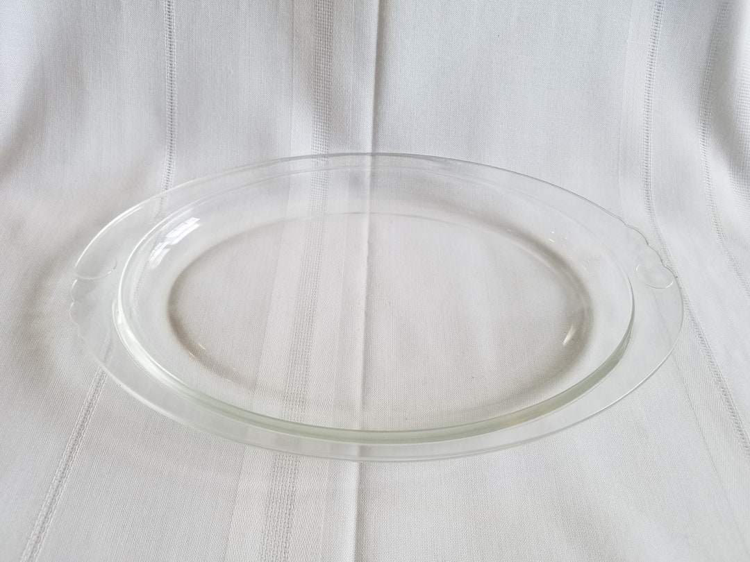 Vintage Pyrex Clear Oval Baking Platter 812 - USA Made - Etsy