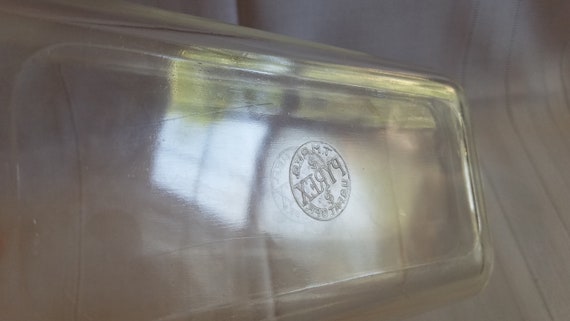 Vintage Pyrex Covered Dish Clear Casserole Deep Oval 034-634