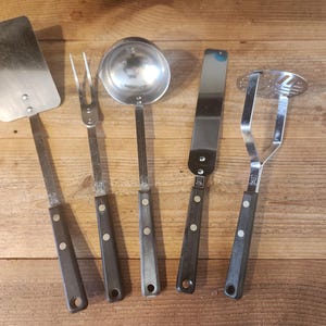 Vintage Ecko Forge Stainless Steel Cooking Utensils ~ Sold individually ~ USA