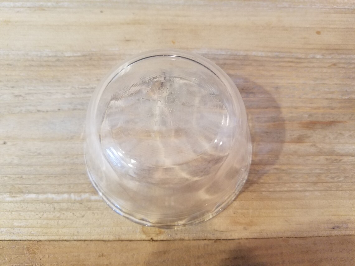 Vintage PYREX 463 Custard Cups Set of 2 Clear PYREX Ramekins | Etsy