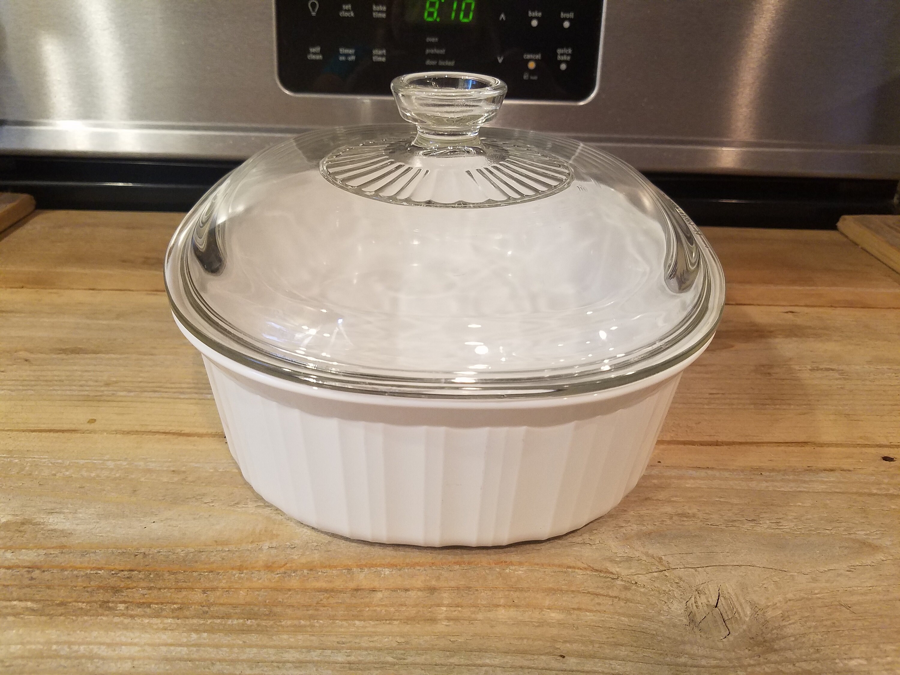 Vintage Corning Ware Pyroceram F-2-B French White 2.8 Liter - Etsy