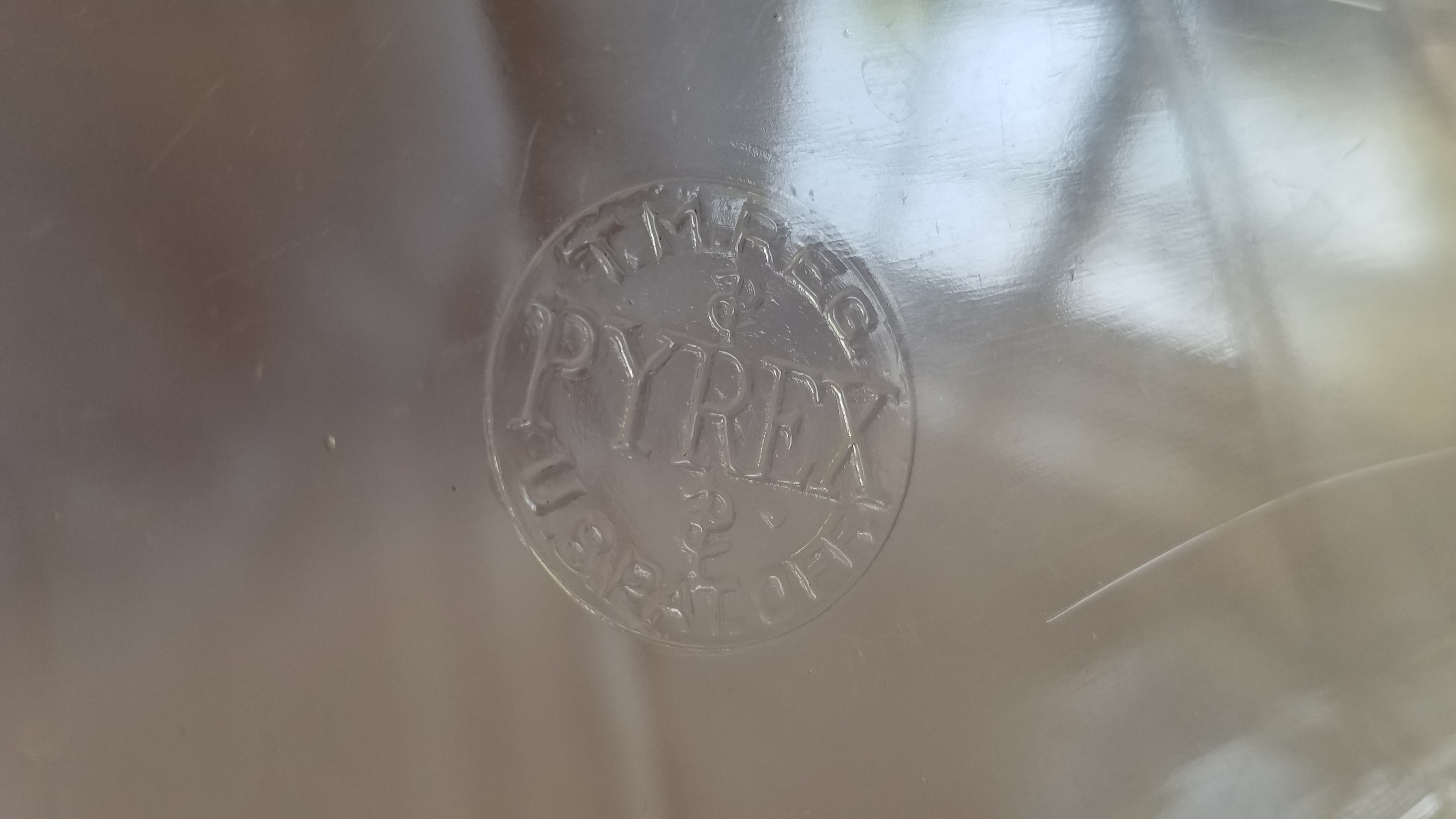 Vintage Pyrex Clear Loaf Pan ~ Pyrex 212 ~ Circular Dollar