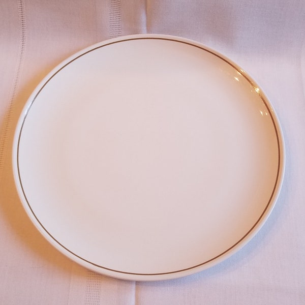 Vintage Pyroceram Brand Tableware by Corning ~ 1 Dinner Plate ~ Corningware ~ Corning Ware