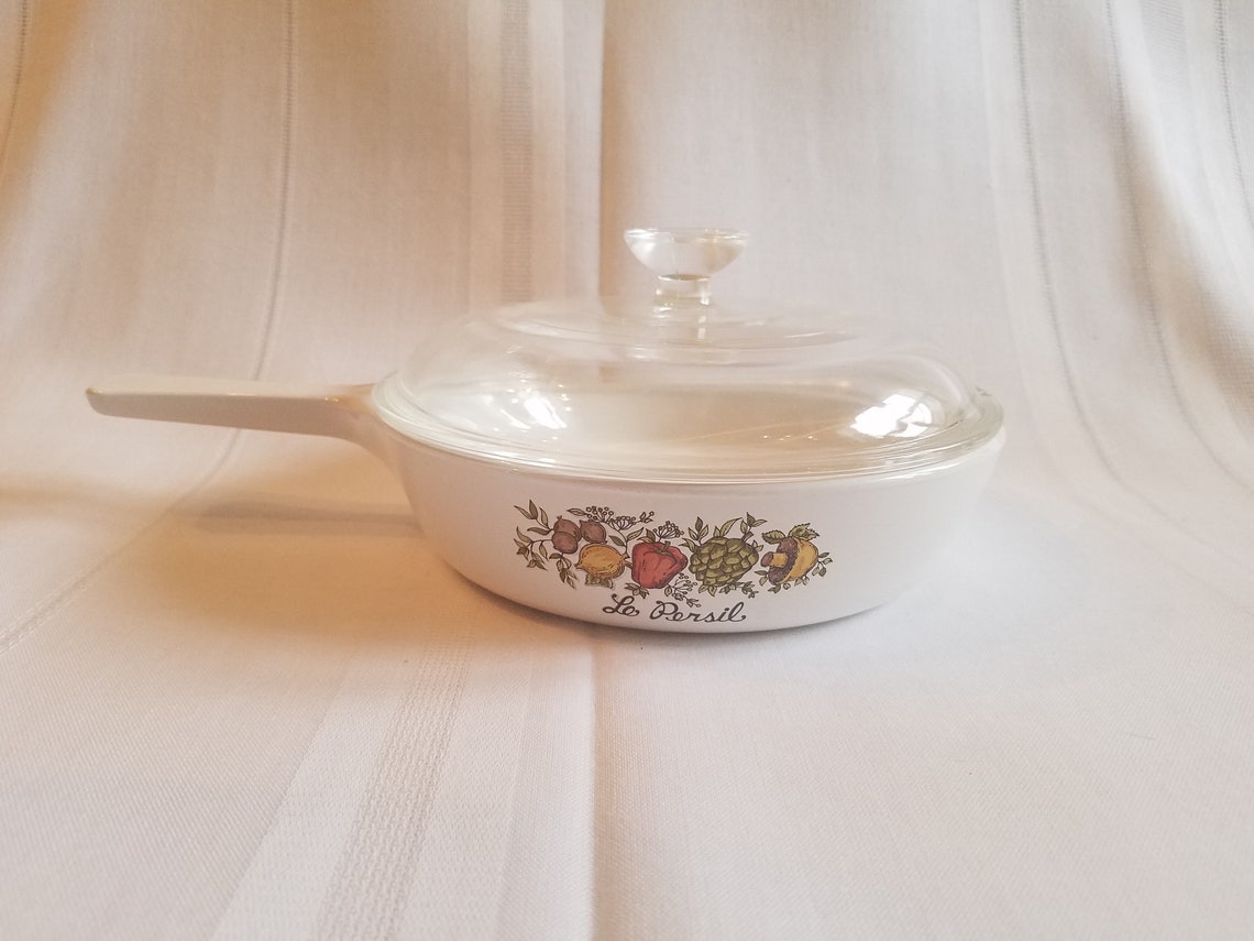 Vintage Corning Ware Pyroceram Spice of Life Menuette with | Etsy