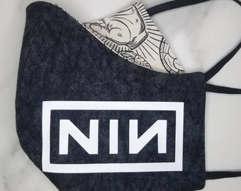 FRAMED CD Art Clock The Downward Spiral NIN