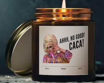 Funny Scented Candle Gift for Trixie Mattel Fan Gift for Fall Candle Gift for Gay Friend Pride Month Gift Christmas Gift Candle Holiday Gift
