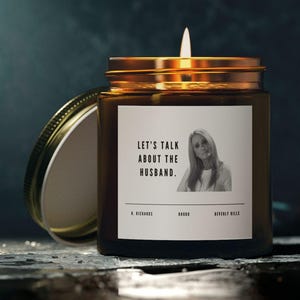 Real Housewives Gift Real Housewives of Beverly Hills Candle RHOBH Gift Bravo Real Housewives Christmas Gift Andy Cohen Gift Kim Richards