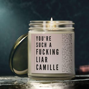 Real Housewives Gift Real Housewives of Beverly Hills Candle Bravo Gift Real Housewives Stocking Stuffer Bravo Christmas Candle for Fall