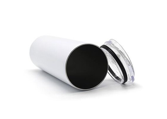 Stainless Steel Black Tumbler 20oz. (Blank)