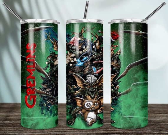 Classic Movie, Sublimation, Tumbler, 20oz, 30oz, Stainless Steel, Gizmo,  Horror, Scary Movie, Perfect for Gifts, Vintage Movies