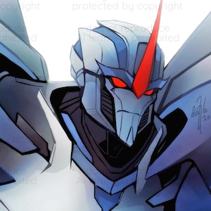 Impresión TFP de Transformers Starscream - A4, 5x7, postal