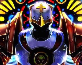 Impresión de Gabriel Ultrakill - A4, 5x7