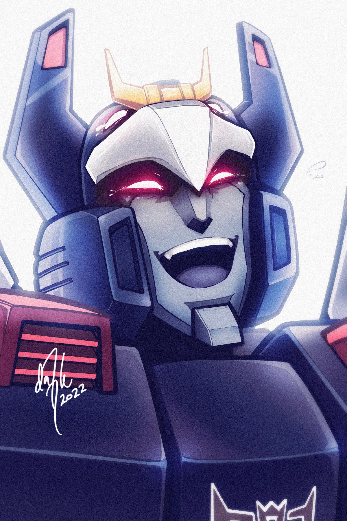 Transformers Laughing Deathsaurus Print - 5x7, Postcard - Etsy