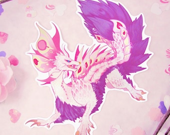Adesivo Mizutsune Monster Hunter Wilds MHR MHW