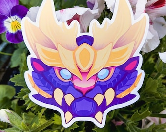 Adesivo Magnamalo Monster Hunter MHR
