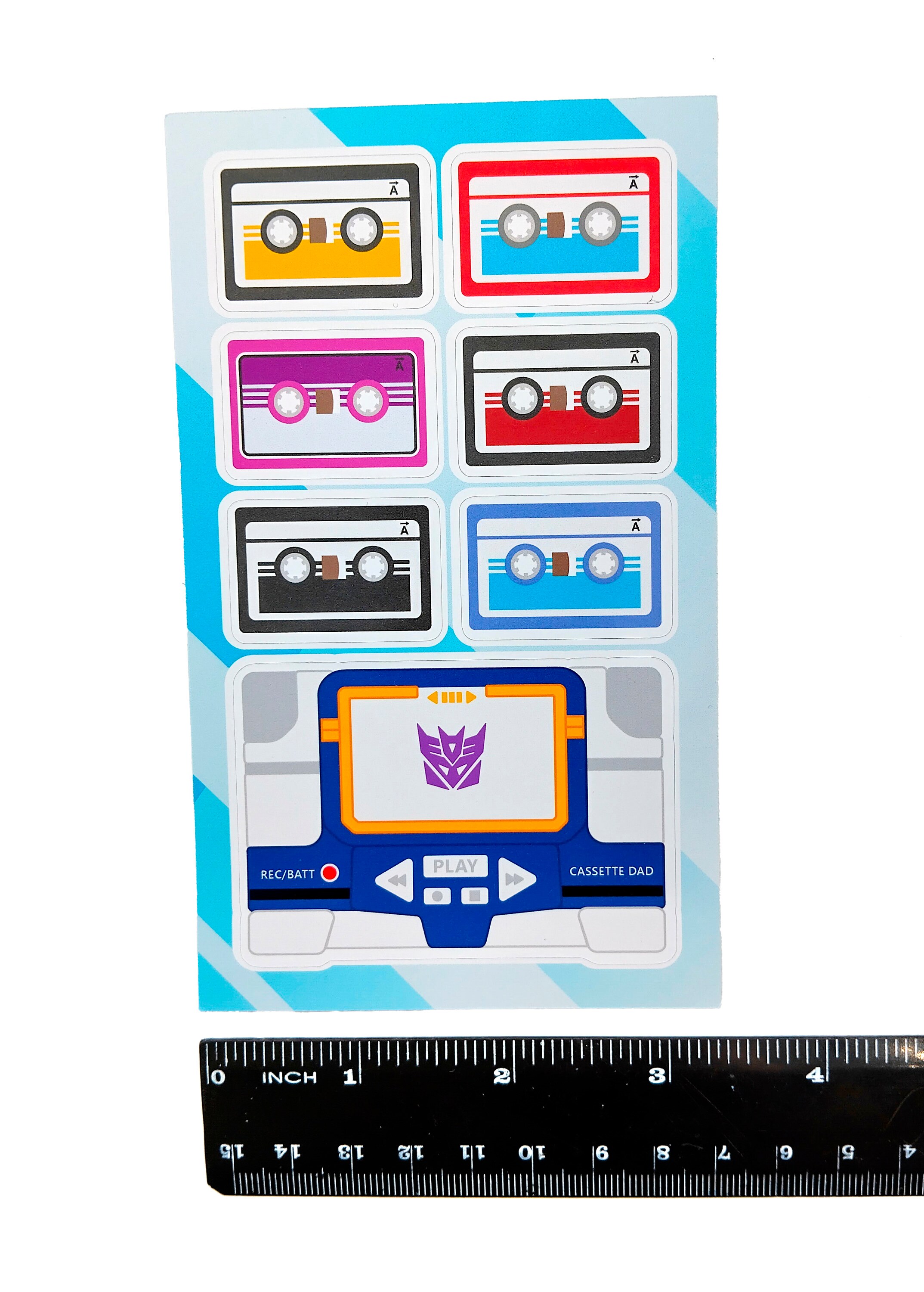Transformers Soundwave Family Sticker Sheet - Etsy