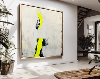 Handmade Painting Abstract Art Large Wall Art Painting on Canvas Contemporary Art Beige Painting Abstract Contemporary Abstract Art Painting